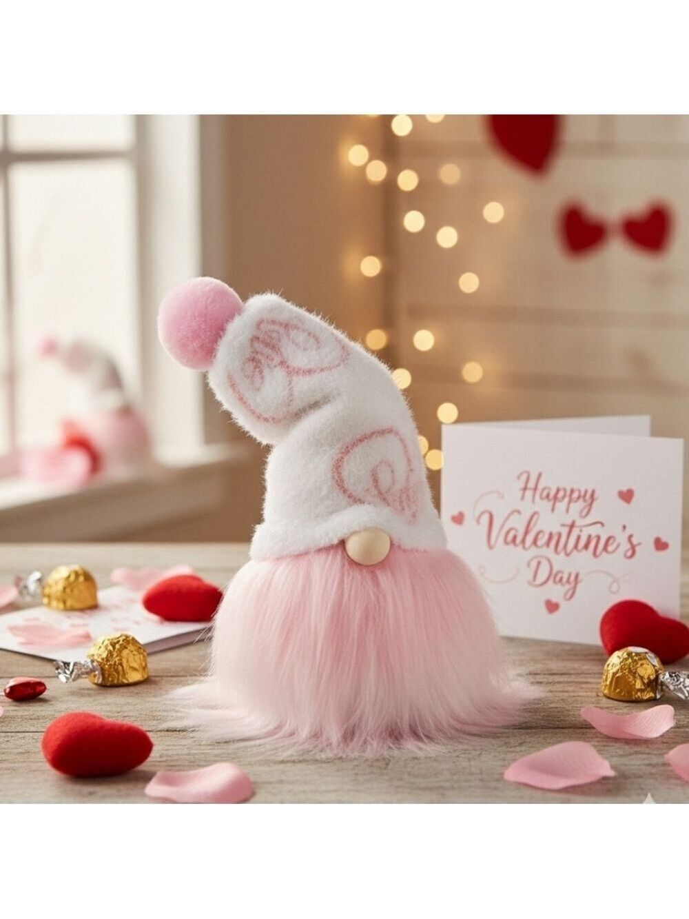 Valentine Gnome Shelf Sitter Home Decor Gift
